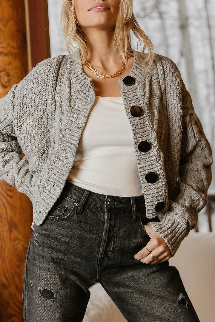 Flash Sale 🥰 SINA Winona Cable-Knit Cardigan - FINAL SALE Sweaters 🥰 2 SINA Winona Cable-Knit Cardigan - FINAL SALE Sweaters