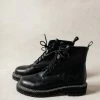 BEAST FASHION Shoes Millie Combat Boots In Black -FINAL SALE