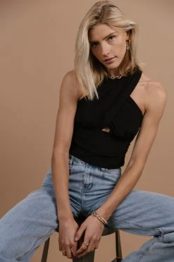 Vero Moda Morgen Crisscross Halter Top - FINAL SALE
