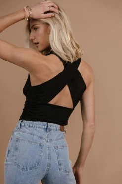 Vero Moda Morgen Crisscross Halter Top - FINAL SALE