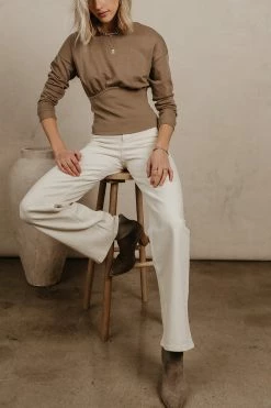 Vero Moda Callie Top In Brown - FINAL SALE