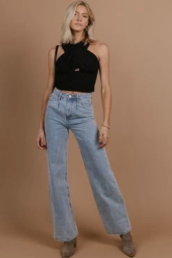 Vero Moda Morgen Crisscross Halter Top - FINAL SALE