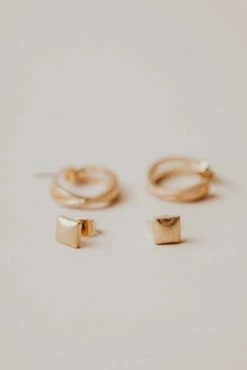 LA RADIANT VAL JEAN GLOBAL Reagan Earring Set