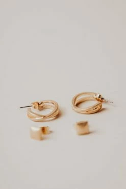 LA RADIANT VAL JEAN GLOBAL Reagan Earring Set