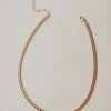 LA RADIANT VAL JEAN GLOBAL Jewelry Chain Necklace In Gold