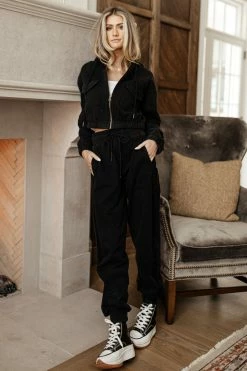 SINA Leni Jogger In Black - FINAL SALE