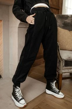 SINA Leni Jogger In Black - FINAL SALE