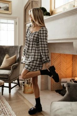 Top 10 🥰 PROMESA Paloma Plaid Mini 👗 Dress - FINAL SALE 😍 12 PROMESA Paloma Plaid Mini Dress - FINAL SALE