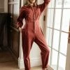 SINA Ellwood Jumpsuit In Rust - FINAL SALE