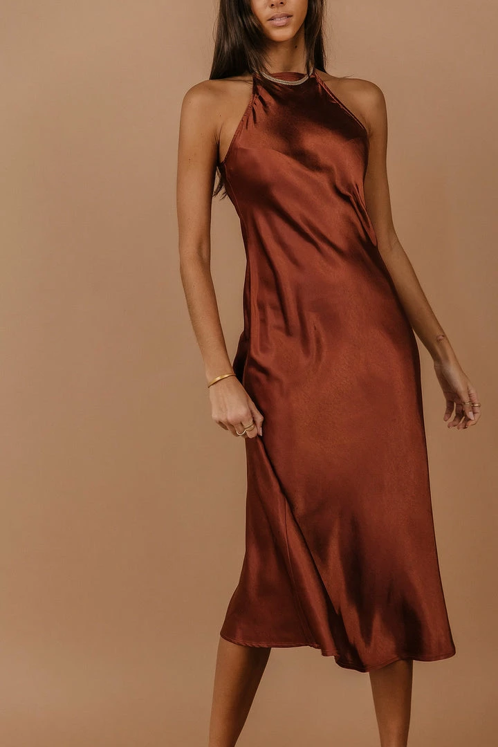 Cheapest ๐ DRESS FORUM Brynn Midi ๐ Dress In Orange - FINAL SALE ๐ 12 DRESS FORUM Brynn Midi Dress In Orange - FINAL SALE