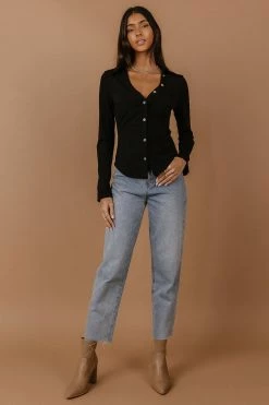 CRESCENT Lucine Button Down Top - FINAL SALE