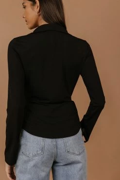 CRESCENT Lucine Button Down Top - FINAL SALE