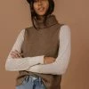 Vero Moda River Sweater Vest In Brown - FINAL SALE