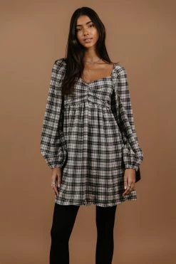 Top 10 🥰 PROMESA Paloma Plaid Mini 👗 Dress - FINAL SALE 😍 13 PROMESA Paloma Plaid Mini Dress - FINAL SALE