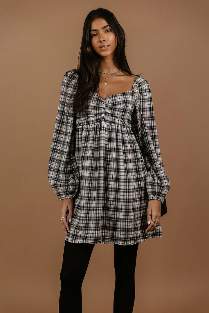 Top 10 🥰 PROMESA Paloma Plaid Mini 👗 Dress - FINAL SALE 😍 4 PROMESA Paloma Plaid Mini Dress - FINAL SALE