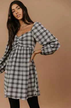 PROMESA Paloma Plaid Mini Dress - FINAL SALE