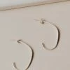LA RADIANT VAL JEAN GLOBAL Arlo Earrings In Silver