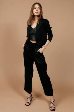 SKIES ARE BLUE Mira Satin Pants - FINAL SALE