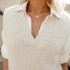 Tops Vero Moda Lucia Sweater Vest In Ivory