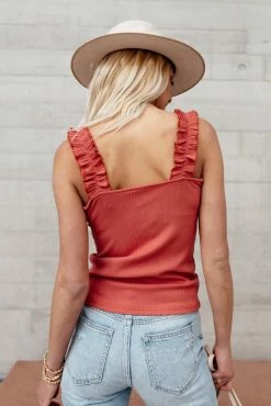 LISTICLE Presley Tank Top In Pink - FINAL SALE