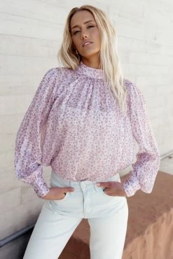 SINA Celine Floral Top - FINAL SALE