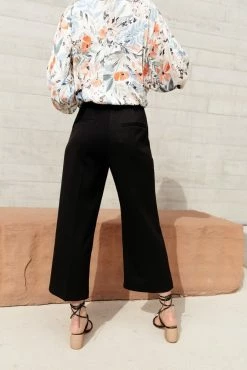 Cheap β¨ SINA Tops Wrenley Pants In Black π 14 SINA Tops Wrenley Pants In Black