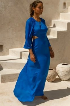 Best reviews of π₯° WORUI Caroline Maxi π Dress In Blue π Dresses 𧨠8 WORUI Caroline Maxi Dress In Blue Dresses