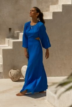 Best reviews of π₯° WORUI Caroline Maxi π Dress In Blue π Dresses 𧨠9 WORUI Caroline Maxi Dress In Blue Dresses