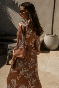 WORUI Giselle Maxi Dress In Camel - FINAL SALE