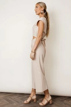 Hot Sale β¨ SINA Lua Wrap Jumpsuit In Tan - FINAL SALE π 11 SINA Lua Wrap Jumpsuit In Tan - FINAL SALE