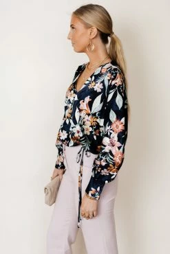 New ⌛ DRESS FORUM Ethelyn Wrap Top - FINAL SALE ✨ 12 DRESS FORUM Ethelyn Wrap Top - FINAL SALE