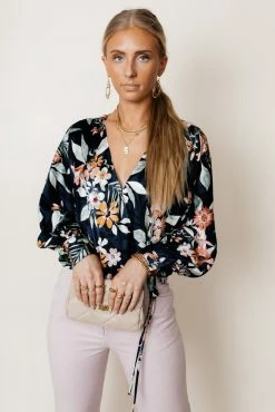 New ⌛ DRESS FORUM Ethelyn Wrap Top - FINAL SALE ✨ 9 DRESS FORUM Ethelyn Wrap Top - FINAL SALE