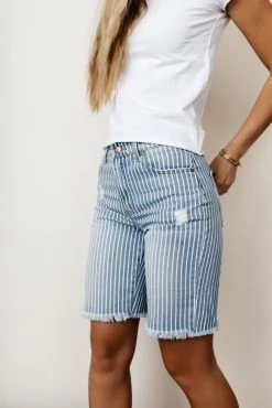 Cheapest π₯° KANCAN Olympia Striped Bermuda Shorts - FINAL SALE βοΈ 9 KANCAN Olympia Striped Bermuda Shorts - FINAL SALE