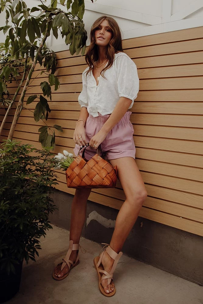 Hot Sale 👏 LUSH CLOTHING Ariadna Cropped Button Up Top - FINAL SALE ✨ 4 LUSH CLOTHING Ariadna Cropped Button Up Top - FINAL SALE