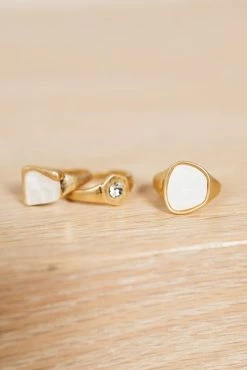 LA RADIANT VAL JEAN GLOBAL Lennan Ring Set - FINAL SALE