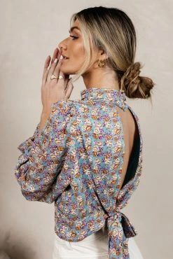 SINA Brissa Floral Blouse - FINAL SALE