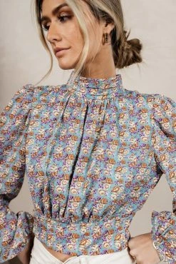 SINA Brissa Floral Blouse - FINAL SALE