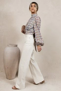 SINA Brissa Floral Blouse - FINAL SALE