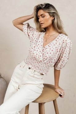 SINA Galena Floral Blouse - FINAL SALE
