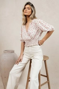 SINA Galena Floral Blouse - FINAL SALE