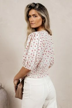 SINA Galena Floral Blouse - FINAL SALE