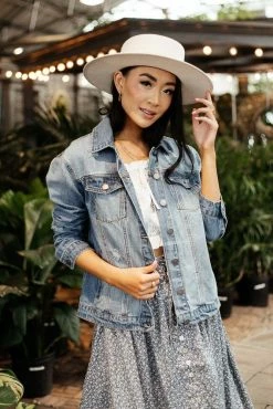 CEST TOI Laura Distressed Denim Jacket - FINAL SALE