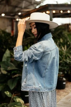 CEST TOI Laura Distressed Denim Jacket - FINAL SALE