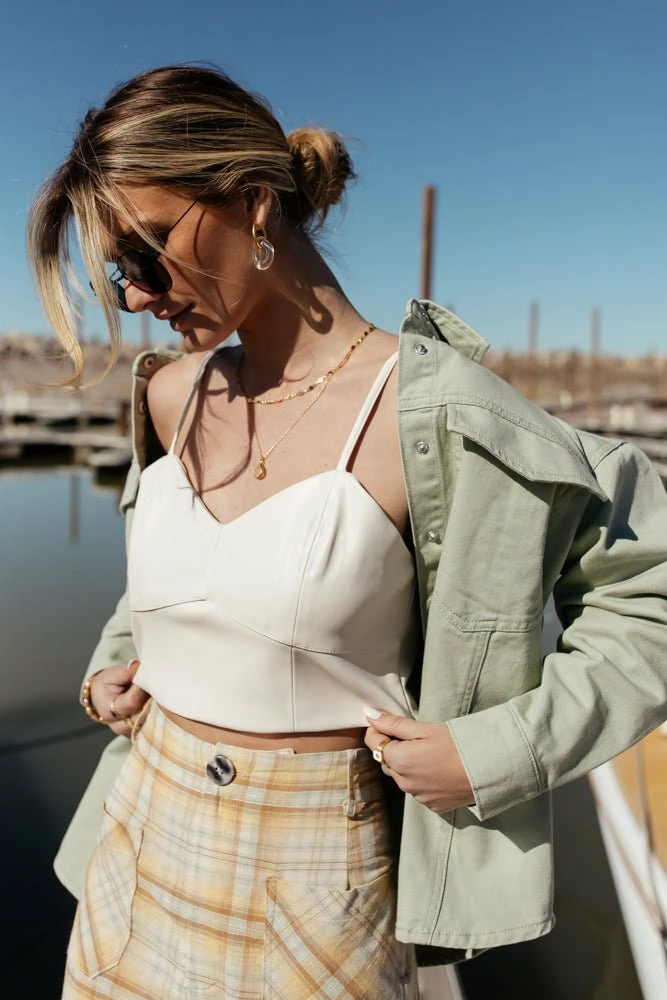 New 🎉 Vero Moda Lois Camisole In Ivory - FINAL SALE Tops 💯 6 Vero Moda Lois Camisole In Ivory - FINAL SALE Tops