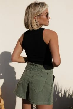 Coupon β DYNAMIC FASHION Tops Mollie Ribbed Tank In Black π 14 DYNAMIC FASHION Tops Mollie Ribbed Tank In Black