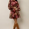 Flying Tomato Dresses Marco Floral Mini Dress