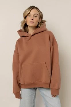 THINGS BETWEEN Todd Pullover In Rust