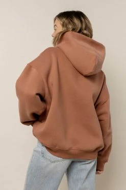 THINGS BETWEEN Todd Pullover In Rust