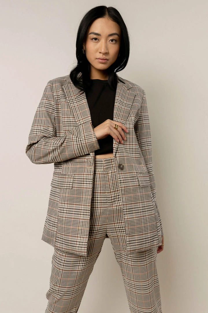 Best Sale π TEA N ROSE Hunter Plaid Blazer β¨ 3 TEA N ROSE Hunter Plaid Blazer
