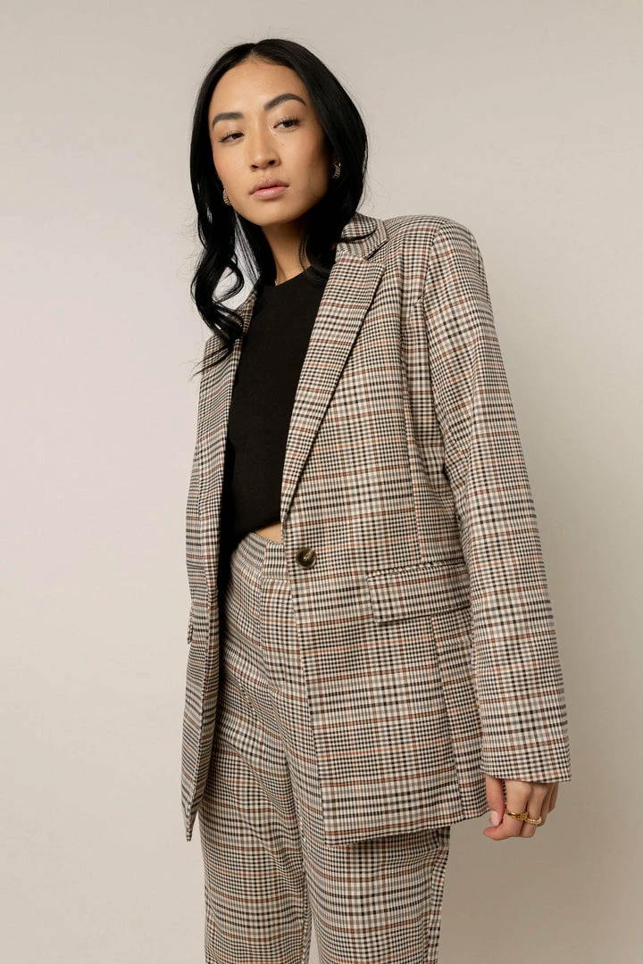 Best Sale π TEA N ROSE Hunter Plaid Blazer β¨ 1 TEA N ROSE Hunter Plaid Blazer